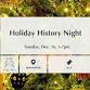 Holiday History Night event image