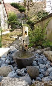 Fontaine En Bambou Fontaine Bambou Jardin Asiatique Jardin Japonais