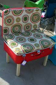 suitcase chair love suitcase chair diy chair diy home decor
