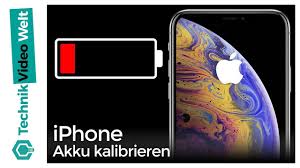 Iphone Akku Kalibrieren Youtube