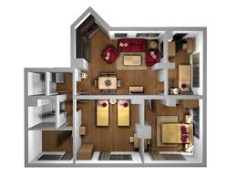 Interior Plan Houses Birdseye 3d Furniture Layout Orpheus Interiors Bulgaria Interior Design Layout Layout Design Furniture Layout