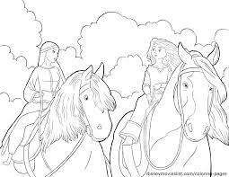 Shared on january 10 leave a comment. Merida And Elinor On Horseback Brave Coloring Pages Disney Movies List