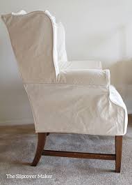 3 Slipcover Tips To Add Wow To Your Wingback Slipcovers For Chairs Furniture Slipcovers Wingback Chair Slipcovers