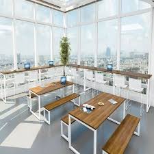 Fantastic Tables And Bench Seats For Your Canteen To Help You Escape In 2020 Canteen Design Office Canteen Design