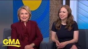 She's thrilled to be closer to home, forecasting the weather that made. Hillary And Chelsea Clinton Talk The The Book Of Gutsy Women L Gma Youtube