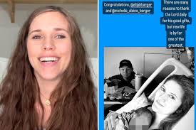 Jessa Duggar reveals surprise family member has given birth to first child  and gushes 'she's beautiful!'