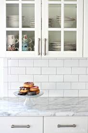 Subway Tile Backsplash Installation Nest Of Posies Kitchen Backsplash Designs White Subway Tiles Kitchen Backsplash White Subway Tile Kitchen