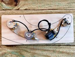 Using our precision bass wiring kit, we wire the full harness straight into the pickguard. Fender Pj Bass Precision Bass Wiring Harness 1469music