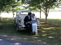 Congratulations To Kristen Isaac In Our 1949 Chevy Pick Up Www Americanclassiccarhire Com Au American Classic Cars Retro Wedding Theme American Classic