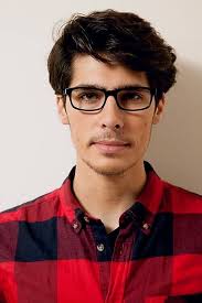 Kendall Rectangle Black Glasses for Men