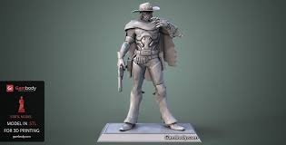 Pin On Overwatch Jesse Mccree 3d Model
