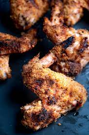 In a large bowl, combine butter and seasoning. Bill S Crispy Breaded Italian Chicken Wings The Genetic Chef