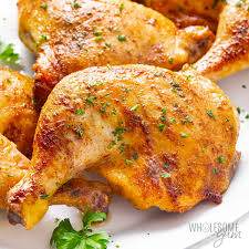 how to cook chicken leg quarters in the oven