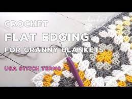 How To Keep Your Crochet Border Flat With No Ruffling Easy Crochet Tip For Beginners Youtube Easy Crochet Crochet Border Crochet Flower Tutorial