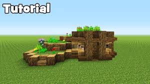 Minecraft Tutorial How To Make A Starter Eco Survival House Youtube Survival Minecraftfurniture Minecraft Tutorial Minecraft Houses Minecraft Blueprints