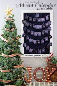 Orthodox Advent Calendar Printable Advent Calendars For Kids Printable Advent Calendar Christmas Advent Calendar
