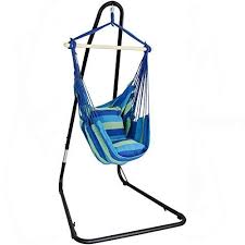 Hanging a hammock chair with rope always a better solution, if you are going to suspend your hammock chair from a tree, cause the tree damage is usually minimal. Hammock Chairs Indoor Outdoor Hanging Chairs Hammock Town