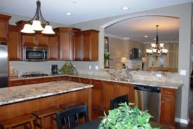 square kitchen layout architecture design