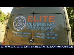 It begins with the preparation to do the job right, every time. Elite Plumbing Services Diamond Certified Video Profile Youtube