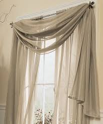 Jcp Home Snow Voile Semi Sheer Scarf Valance Scarf Valance Window Decor Valance