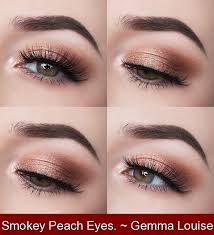 Smokey Peach Eyes Gemma Louise 163609 Makeup Ideas Makeupideas Smokey Peach Eyes Eyeshadow Tutorial Beau Goz Fari Sonbahar Makyaji Makyaj Fikirleri