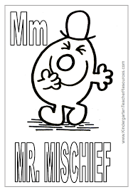 Print the pages, color and assemble into a book. Mr Men Coloring Pages