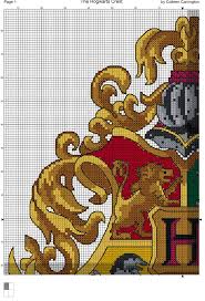 Iinstant download, free shipping, cross stitch pdf, cross stitch pattern, ballerina.#031. The World In Stitches The Hogwarts Crest Cross Stitch Chart Pdf