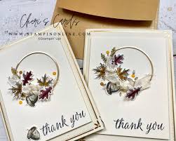 Become a demonstrator, order a catalog and order stampin up products. Scented Beautiful Autumn Forever Greenery Stampin Up Tutorial