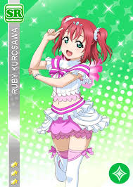 Second Koi Ni Naritai Aquarium Set Idolized Ruby Kurosawa Idol Cards