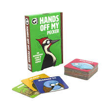 Hands off my Pecker party game