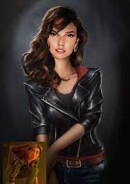 Discover and share the best gifs on tenor. Artstation Wreck It Ralph Shank Gal Gadot Oh Right Arm