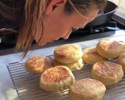 Huckleberry English Muffins Recipe Homemade English Muffins English Muffin Huckleberry Recipes