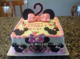 We had a mini minnie mouse birthday party to. Coolest Homemade Minnie Mouse Cakes