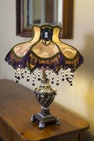 22 H Laced Jewel Victorian Style Table Lamp Victorian Lampshades Victorian Lamps Beautiful Lamp