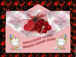 Carte Bonne Annee 2008 Et Meilleurs Voeux Carte De Voeux Belle et heureuse année en vous souhaitant le meilleur d'autres jolies cartes animées ici :