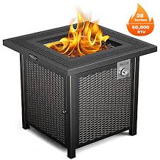 Camping portable gas fire pit. Tacklife Portable Gas Grill Camping Tailgating Or Picnicking 23in Tabletop Gridde With 3 Burners Stainless Steel Ideal For Outdoor Cooking Grilling Cookware Rotisseries Griddles Ferreira Reinigungen Ch