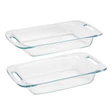 Anchor hocking 3pc baking dish value pack f36e8ce6. Pyrex Easy Grab 2 Pc Glass Baking Dish Set