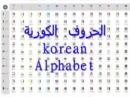 تعلم حروف اللغة الكورية للمبتدئين Youtube
