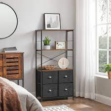 Industrial Design Shelving Unit With Fabric Drawers For Wholesale From Direct Supplier Vasagle Furniture Shelving Unit Buy Home Furniture