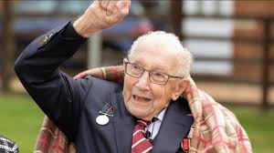 War veteran, 100 yrs old, guinness world record breaking fundraiser (all tweets written on behalf of captain tom) enquiries: Captain Sir Tom Moore Dies Aged 100 After Contracting Coronavirus And Pneumonia Uk News Sky News