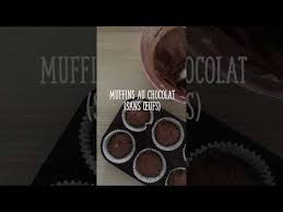 Ces Muffins Au Chocolat Sont Juste Parfaits Ils Ont Un Bon Gout De Chocolat Les Pepites Apportent Du Croquant Et Ils Sont Moelleux A Souhait