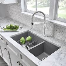 double basin undermount kitchen sink