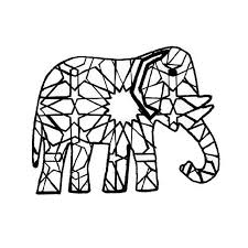 Elmer the elephant coloring page free patchwork colouring sheets. Elephant 6344 Animals Printable Coloring Pages