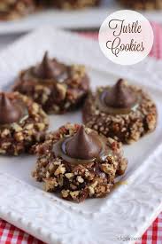 How many caramel candies is up to you. Chocolate Turtle Cookies I Dig Pinterest Cookies Recipes Christmas Homemade Caramel Desserts