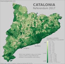 Squares, landmarks and more on interactive online satellite map of. Catalonia Referendum Detailed Results In 5 Maps Political Geography Now