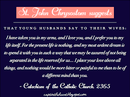 The catholic faith believes that every marriage should be an exclusive relationship between a man and a woman. Pin On Catholicism