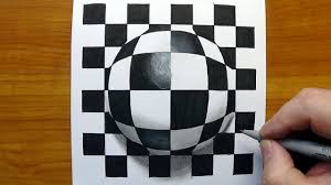 Op Art Pop Art Patterns On The Sphere Drawing 3d Illusion Pattern Art Pop Art Patterns Op Art Projects
