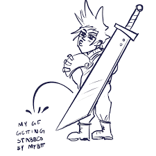 These are just some digital practice that i've done this year in 2010. Final Fantasy 7 The Best Cloud Strife Fan Art That We Drew Ourselves Polygon