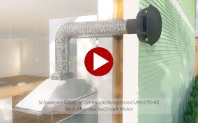 These are simple to install, generally requiring only a small amount of ducting to access the outside. Silent Rangehood Range