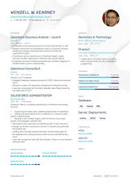 Salesforce Business Analyst Resume Guide Examples Tips Business Analyst Resume Business Analyst Analyst